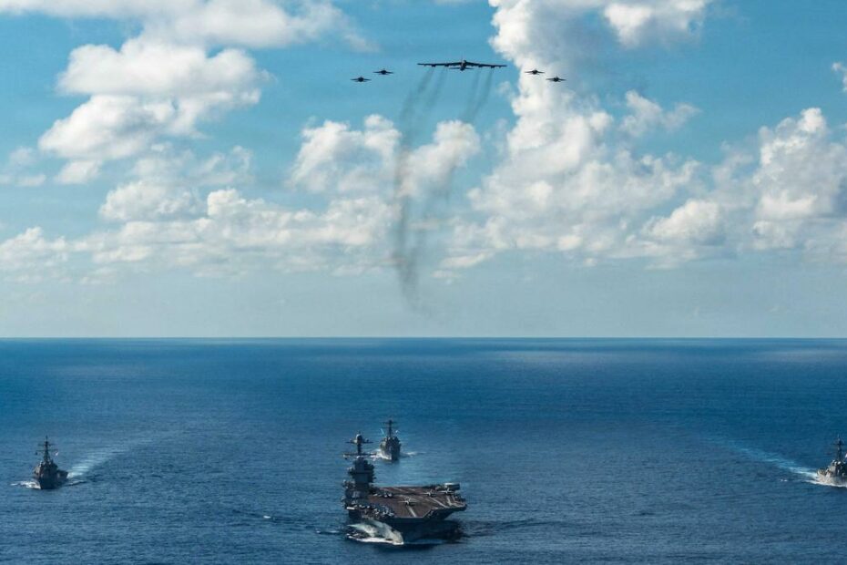 U.S. aircraft carrier arrives in the Caribbean in major buildup near Venezuela