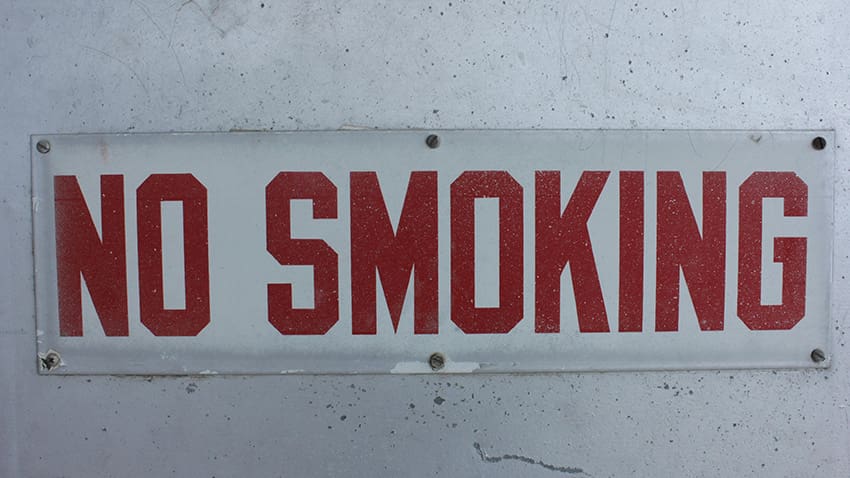 What Are the Benefits of Clear No Smoking Signs?