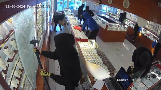 What's behind the brazen daylight jewelry store smash-and-grabs | CBC News
