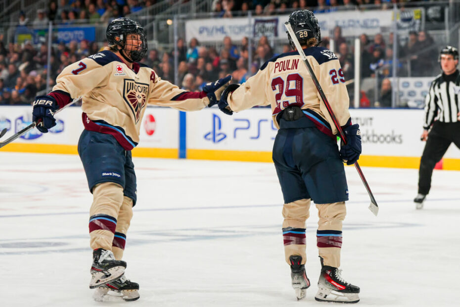 Why Victoire's Poulin and Stacey are grateful for the end of the off-season