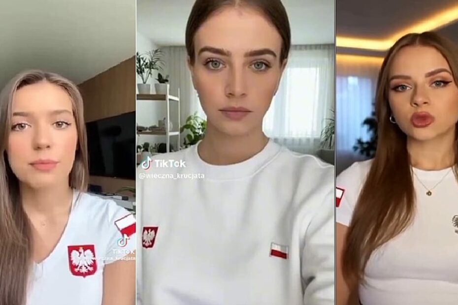 AI-made videos using attractive young women promote Poland's EU exit