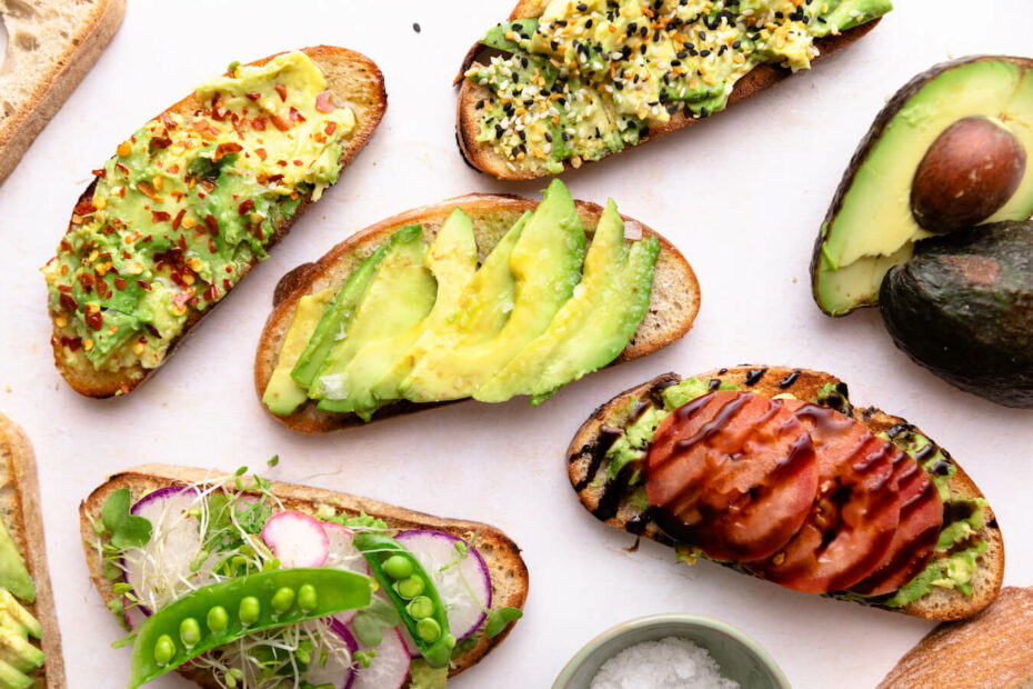 Avocado Toast Recipe: 6 Ways | Elizabeth Rider