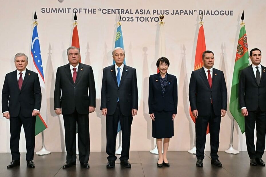 Central Asia and Japan expand cooperation
