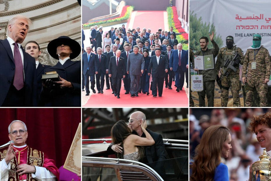 Dal giuramento di Trump ai successi della pallavolo azzurra: il 2025 in 30 foto - Primopiano - Ansa.it