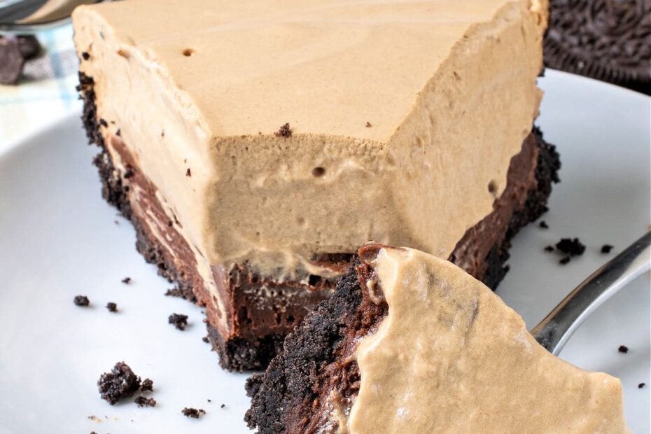 Espresso Black Bottom Pie - A Family Feast