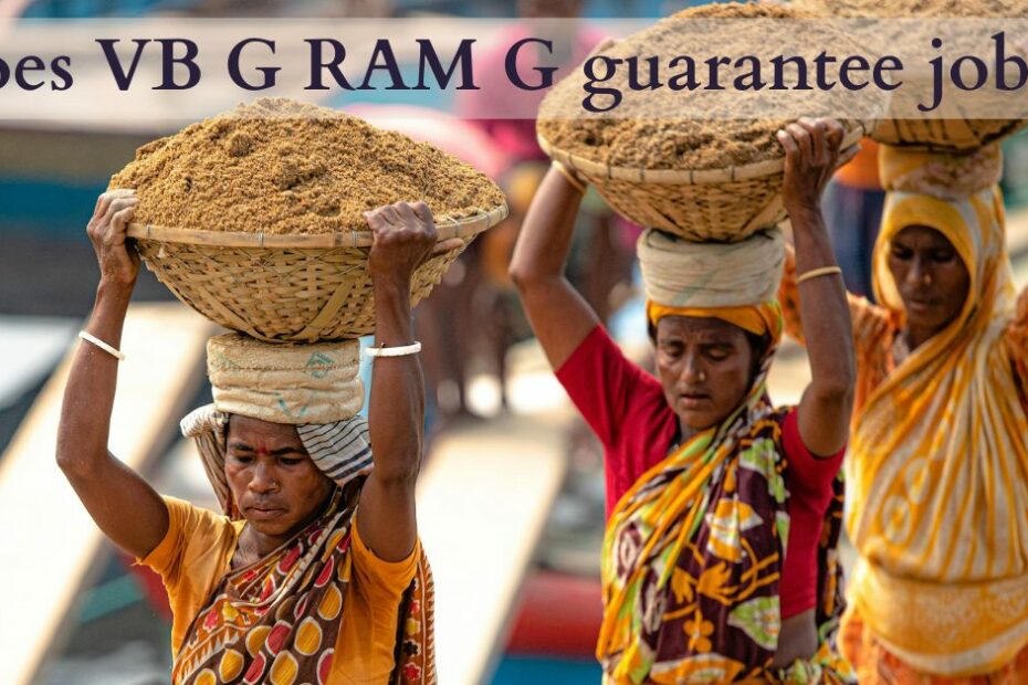 Fact check: Does VB G RAM G guarantee jobs? Several clauses in the new Act scream 'No' - Alt News