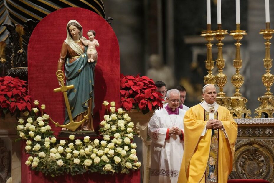 Faithful return to Bethlehem, Pope Leo XIV celebrates his first Christmas Eve Mass at St Peter's