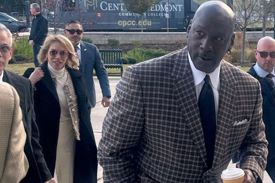 Michael Jordan testifies in NASCAR antitrust trial, had no choice but to sue