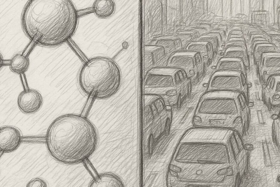 Molecular traffic jam: Redefining the thumb rules of biochemistry