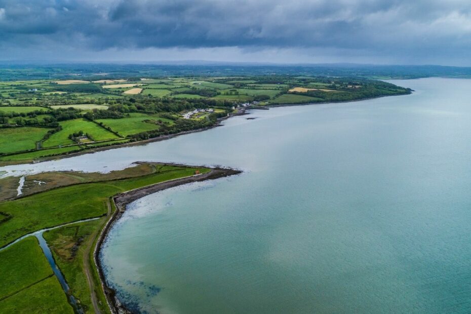 The estuary of the River Shannon, in County Clare.