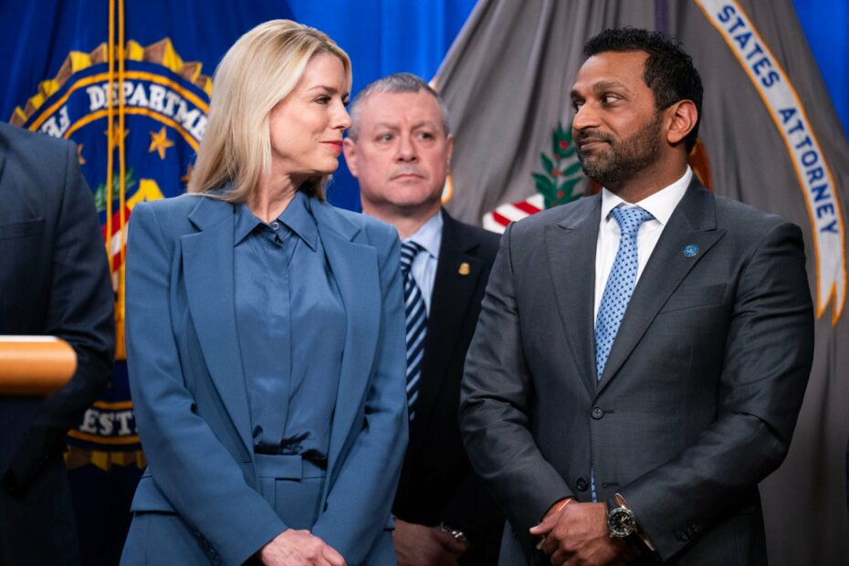 Pipe-Bomb Suspect’s Arrest Solidifies Patel’s Standing