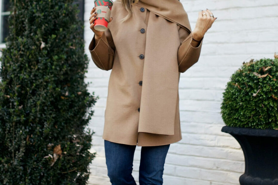 The Best Scarf Coat to Add to Your Closet