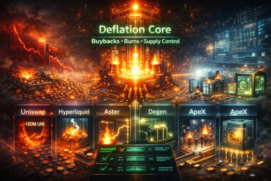 Token Buybacks Return As Governance Turns Deflationary - NullTX