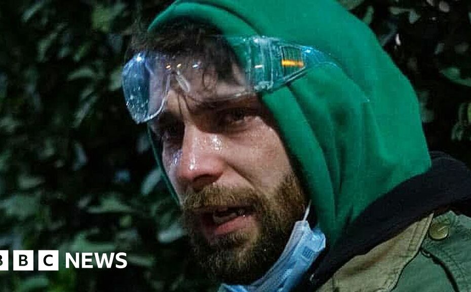 WW1 toxic compound sprayed on Georgian protesters, BBC evidence suggests