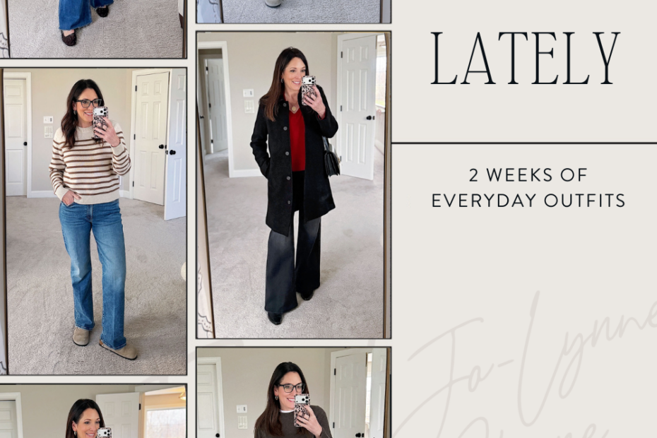 What I Wore Lately: 2 Weeks of Real-Life Winter Outfits | Jo-Lynne Shane