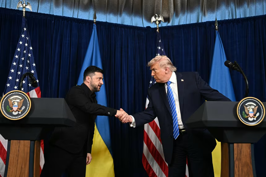 Why Trump’s ‘terrific’ meeting with Zelensky was also pretty good for Putin - Egypt Independent