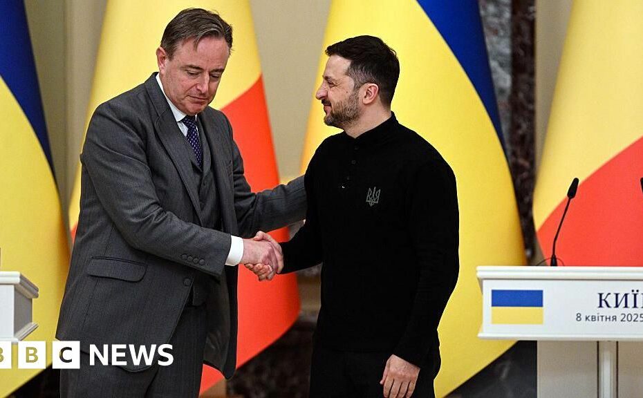 Zelensky gives stark warning as EU leaders start crunch talks on Russia's frozen cash