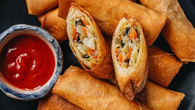 vegetable egg rolls