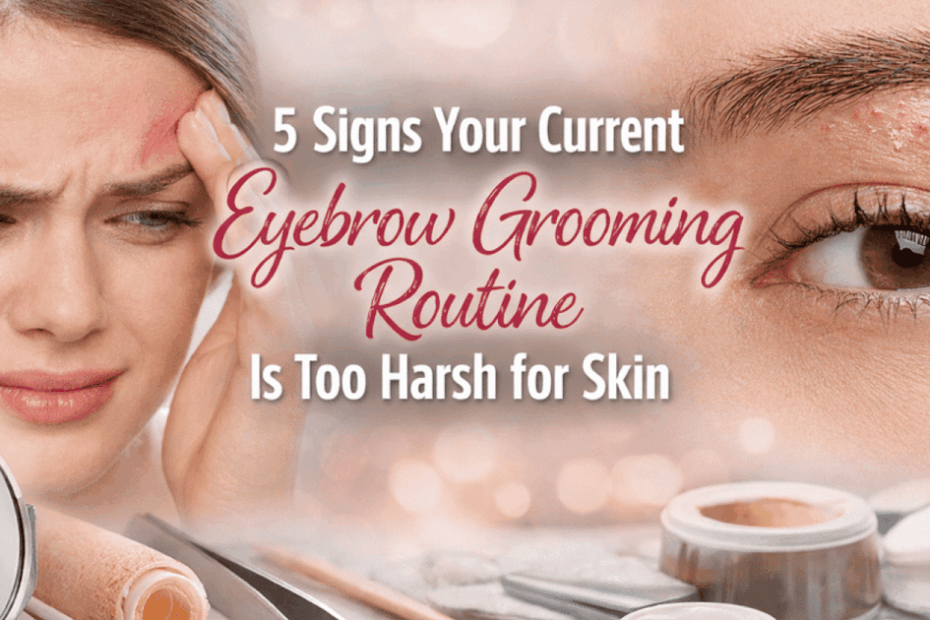 5 Signs Your Current Eyebrow Grooming Routine Is Too Harsh For Skin