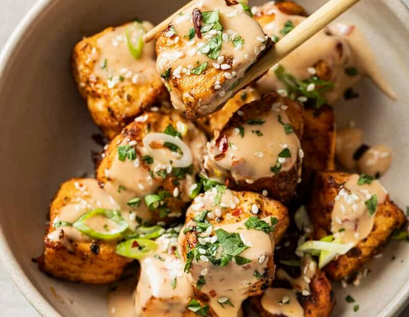 Bang Bang Salmon Bites