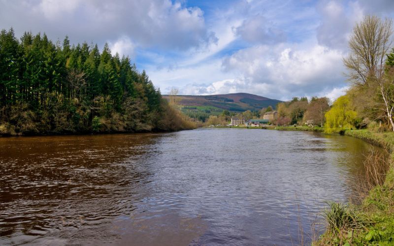 The River Barrow in County Carlow.