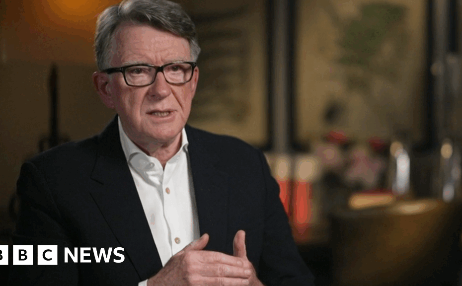 Epstein kept me 'separate' from his sexual side because I'm gay, says Lord Peter Mandelson