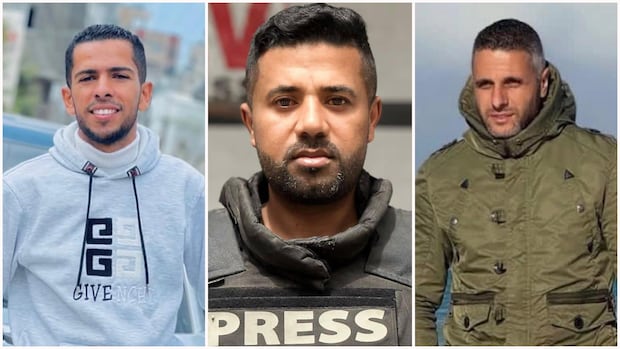 Gaza remains 'deadliest place for journalists,' press advocates warn in wake of strike that killed 3 | CBC News