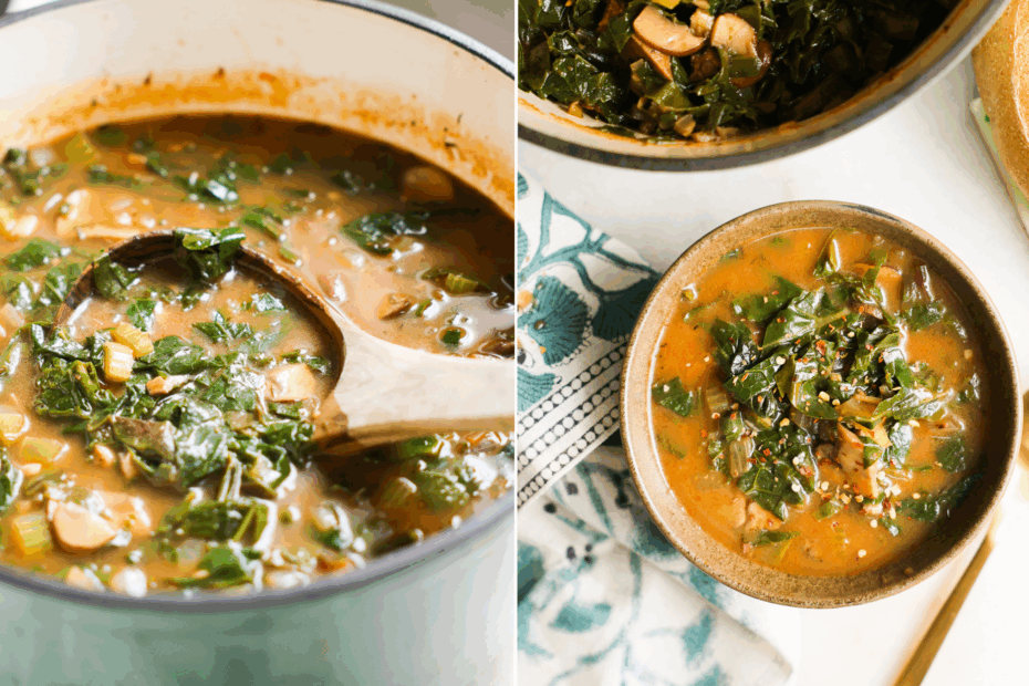 Green Gumbo (Vegan Gumbo Z'Herbes)