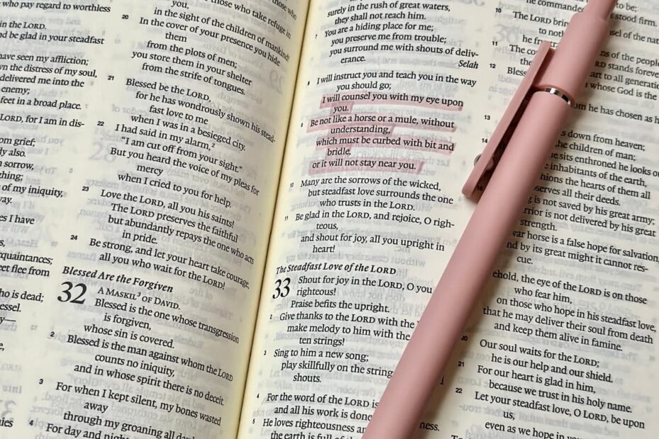 Guided by His Eye: What Psalm 32 Teaches About God’s Gentle Guidance