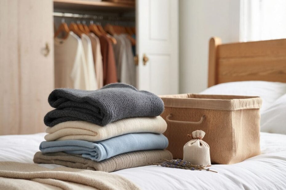 How to Store Winter Clothes Without Wasting Space