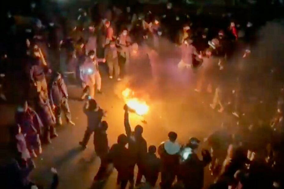 Iranian state TV issues first official death toll from recent protests, saying 3,117 were killed