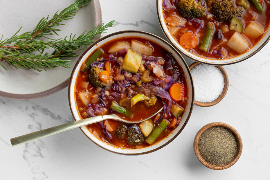Nourishing Vegetable Soup Recipe | Elizabeth Rider