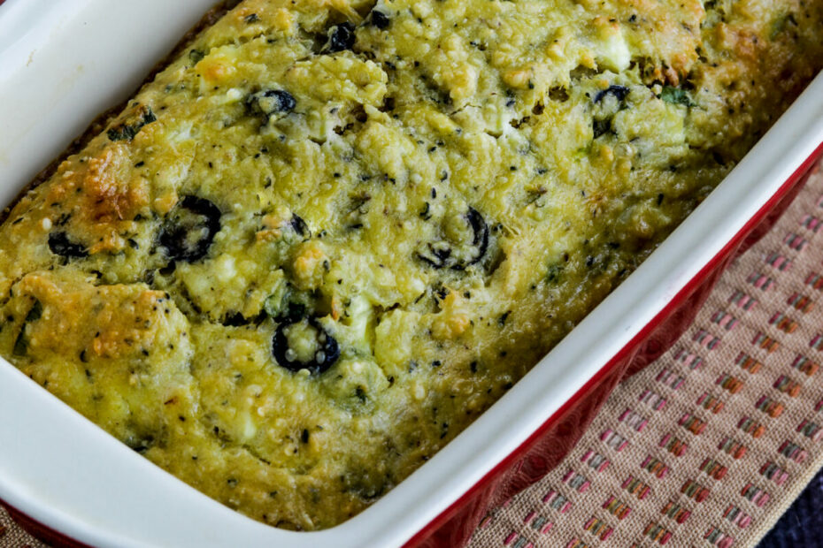 Olive Bread (Low-Carb and Gluten-Free)
