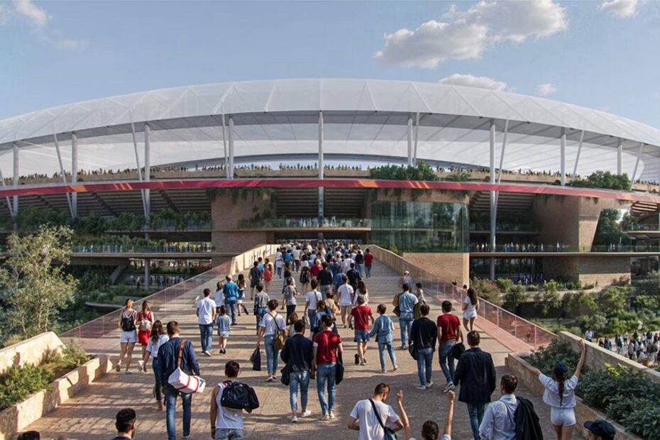 Plans for $2.3 billion stadium ignite debate in 2032 Olympics host city - Egypt Independent