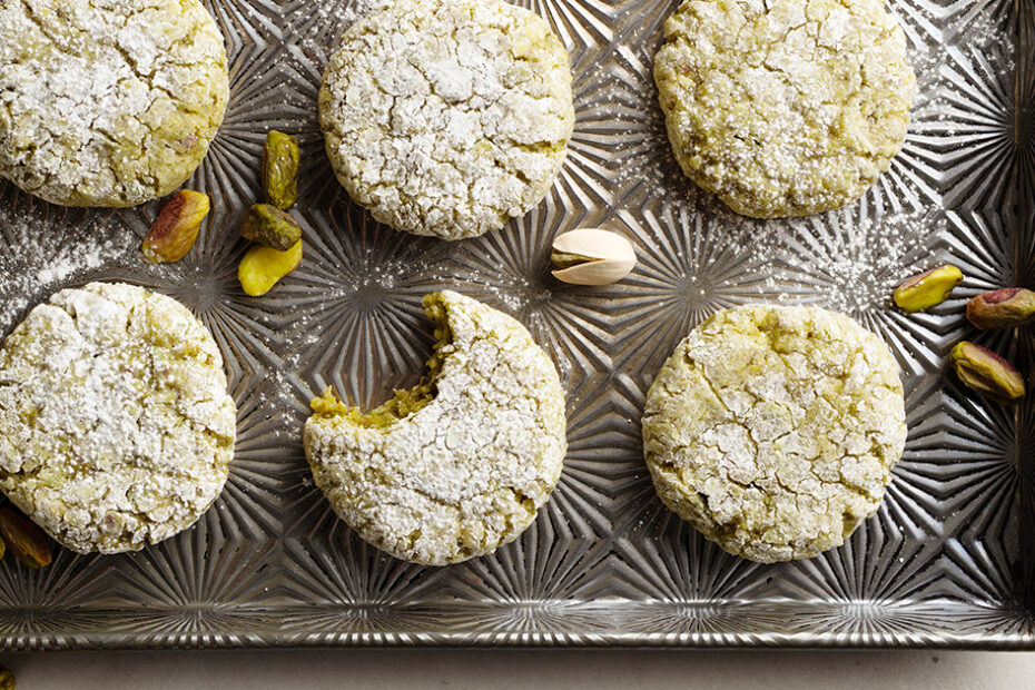 Soft Italian Pistachio Cookies