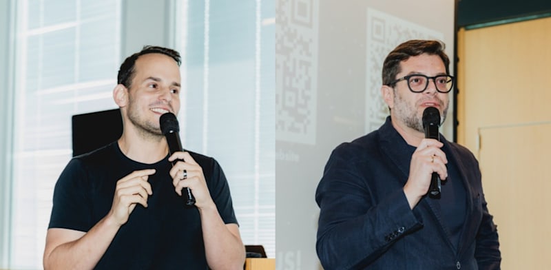 Guy Katsovich and Guy Lachmann credit: Tali Talmid