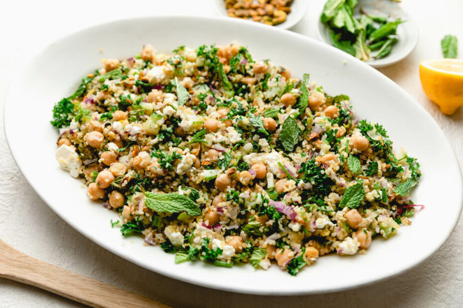 The Jennifer Aniston Salad (It's Amazing!) | Elizabeth Rider