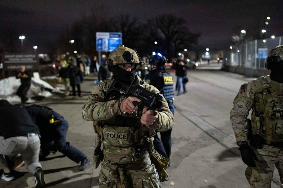 Trump threatens to use Insurrection Act to 'put end' to protests in Minneapolis