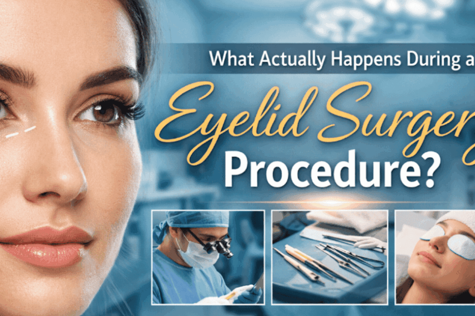 What Actually Happens During An Eyelid Surgery Procedure?