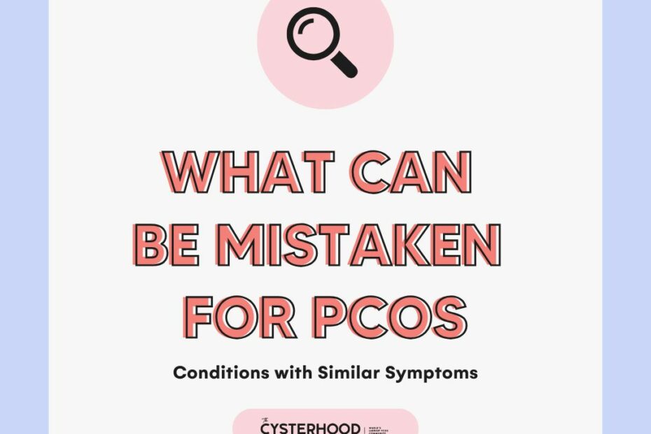 what can be mistaken for pcos